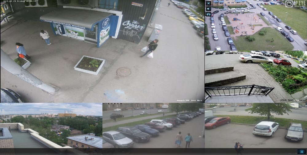 Сервис IPEYE (мультипросмотр)